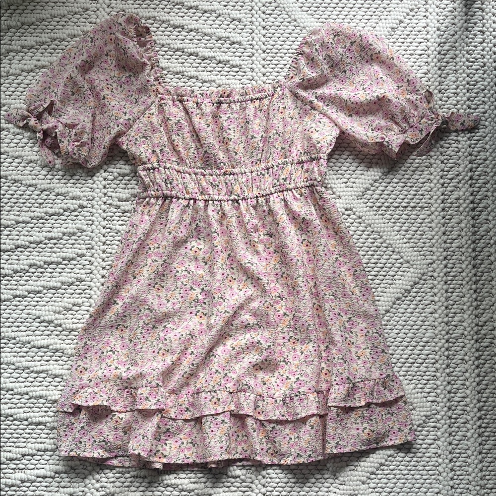 Floral Pink Dress